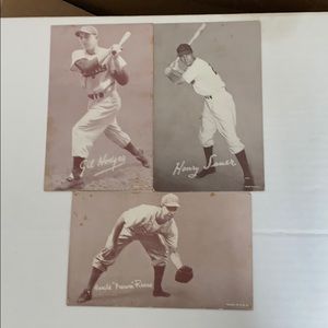 Baseball Exhibition Cards